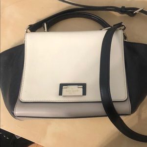 Three tone shoulder bag